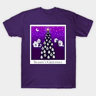 Season’s Greetings, small Finnish  town celebrating Christmas T-Shirt